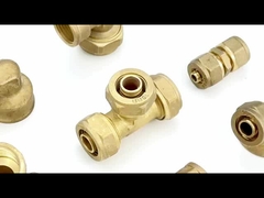 Profi-Brass Pex Crimp Fittings mit ISO 9001/9002 und ISO 14001 Zertifizierung