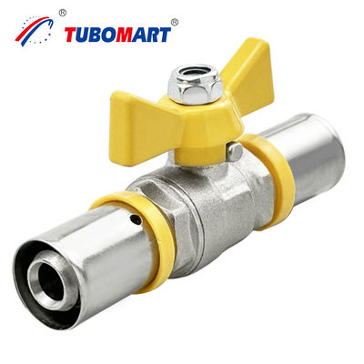 Polyethylen-Aluminium-Press-Pex-Gasrohr-Fittings Druckverbindungsanlage