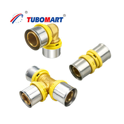OEM TH Profile Press Fittings 16 mm - 32 mm für mehrschichtige Rohre Pex-Al-Pex