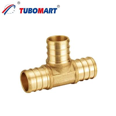 Bleifreie Pex-Krimpfittings Messing-Krimpfittings Klempner für Wasserversorgungssysteme