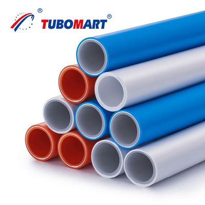 Weiß-Rot-Blau-Pex-Wasserrohr DN 16 mm - 32 mm Kreuzverknüpfte Polyethylen-Pex-Rohre