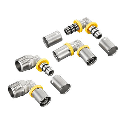 Fabrik-DirektverkaufEinfach zu installieren PEX-Rohrpresse-Fittings für NPT- oder BSP-Rohrgassysteme