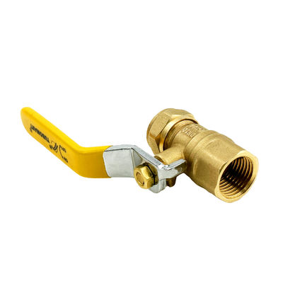 SAI-Zertifikat HPB58-3A Messingkugelventil für GAS für PEX-AL-PEX-GAS-Ventile