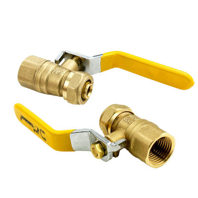 Hochdruck-Supportventil aus Messing 1/4-4' mit SAI GLOBAL AS4617-2004 Zertifizierung
