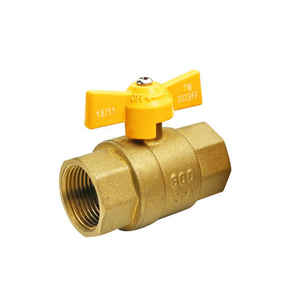 OEM Messing-Kugelventil doppelter männlicher Messingmaterial HPB 58-3A langer Gurt für Gas und Wasser
