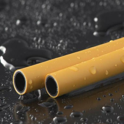 50 Jahre Garantie Pex Al Pex Gasrohr für Gas ISO17484/AS4176/NSF14 Zertifiziert angepasst Weiß / Orange / Gelb