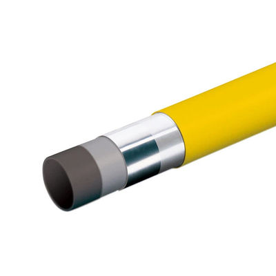 OEM ODM Gelb 16-32mm Fußbodenheizung Mehrschicht Al PEX Rohr Verbund PEX Gasrohr