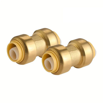Tubomart Haie Biss Fitting Hot Sale Messing Push Fittings Wasserpumpen Materialien Fittings Messing Tee Ellenbogen Messing Fittings