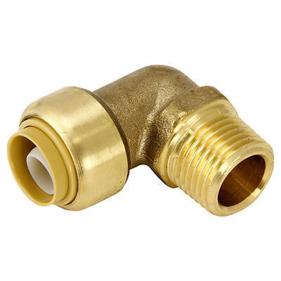 Messing-Rohrverbindung Schnellanschluss Kupfer-Push-Fit Fittings Sanitärtechnik Messing-Push-Fit Fittings für Pex-Wasserrohre