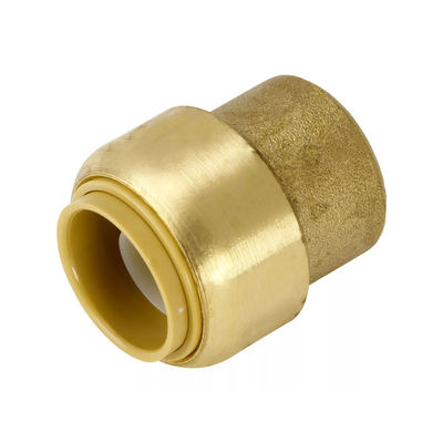 OEM kundenspezifische Unterstützung Sanitär-Brass-Sanitärleitungen Haibecken-Push-Fittings 1/2 