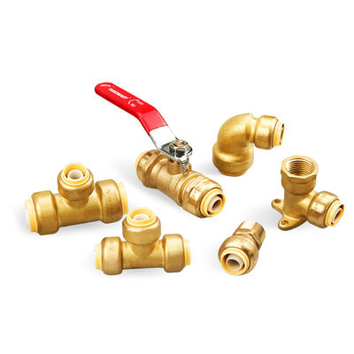 Full Range Kupplung Sanitärmaterialien Messing Sanitärmaterialien Haibiss Schub in passenden Fittings Namen Nippel Messing Rohr Fittings