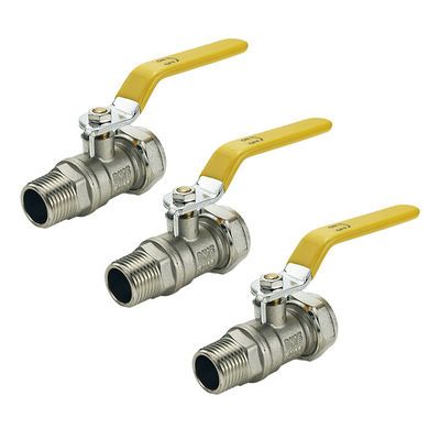 Gassystem Messinggasventil mit langem Griff ODM-Support
