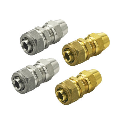 Rohrbefestigung 3/8 Zoll Flare X 3/8 Zoll Männliche NPT Messing Halb-Union Gasadapter 3/8' 'Männliche Flare zu 3/8' NPT Propanbefestigungen