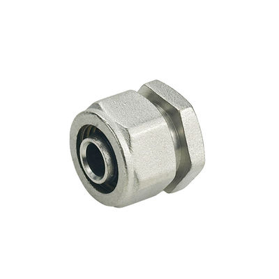 Messingfarbe oder Nickelplattierte Pex-Kompressionsbefestigungen für Pex Al Pex ISO17484-1/AS4176.8 Zertifikat NPT/BSP-Gehalt