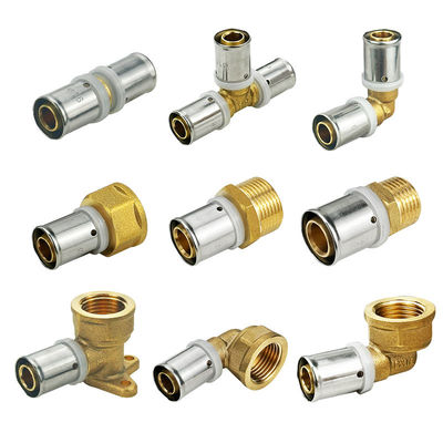 Schmiede Crimping Wasserleitungen Einbau Männlich Gerade Pex Press Fittings Buttwelding PEX PERT Mehrschichtrohr Einbau mit ISO 9001/9002 Zertifizierung