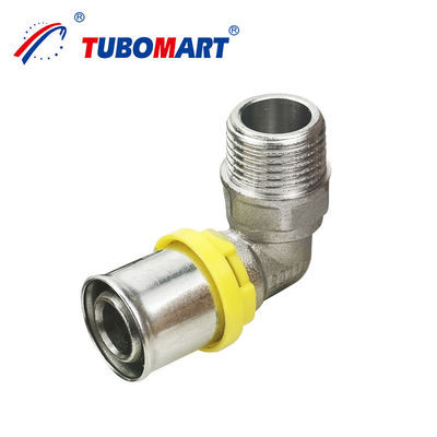 Tubomart Verbundwerkstoff Aluminium Pex Al Pex Rohr Messing Kupfer Press Gasbefestigungen für GAS-System