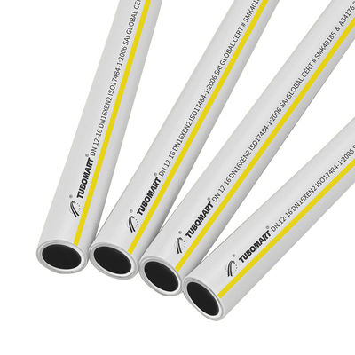 TUBOMART OEM PEX-AL-PEX Gasrohr ISO17484 Mehrschicht PAP-Rohr für Heizgassystem 16-32mm