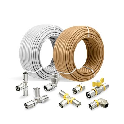 Kundenspezifische Großhandel Fußbodenheizung GAS Pex Al Pex Sanitärrohr Kunststoff 16-32MM Verbund PEX Al PEX Rohr
