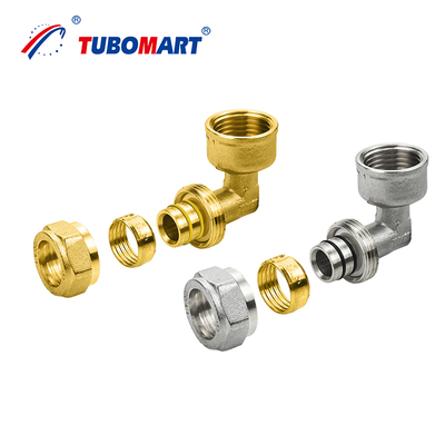 16-32mm korrosionsbeständige Messing-Kompressionsanlage - OEM-Kustom für Sanitär-/Gasluft HVAC-Systeme