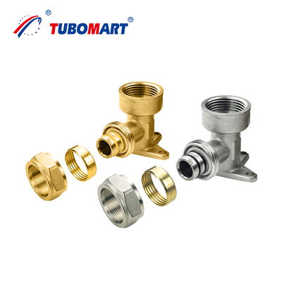 PEX Al Pex Quetschfittings Adapter Verbindungsstücke Rohrverbinder für Fußbodenheizung GAS Verteiler Hotels