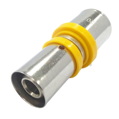 Kundenspezifische Unterstützung Pex Al Pex Messing Pressrohr CW614N Pressverbindung Typ für GAS-Wasser-System