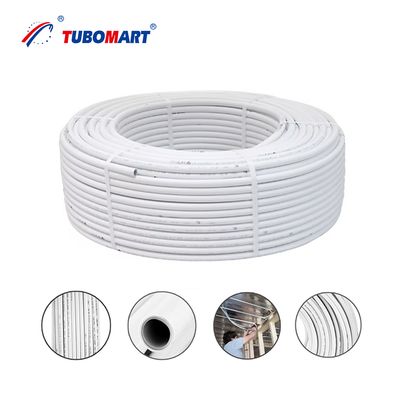 Plumbing Supplier White Color PEX/AL/PEX Pipe 1620 1216mm Pex Water Pipe Brass Fittings for Water Underfloor Heating System