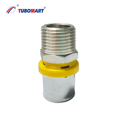 Tubomart OEM Brass Compression Fittings Equal Elbow and Unequal Elbow Smooth Gas/Water Pipe with ISO