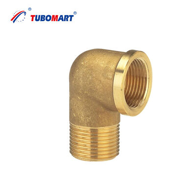 TUBOMART OEM Zuverlässige Qualität Messing Fittings Doppelweibchen Gerade BSP Fittings für heißes und kaltes Wasser Rohrsystem